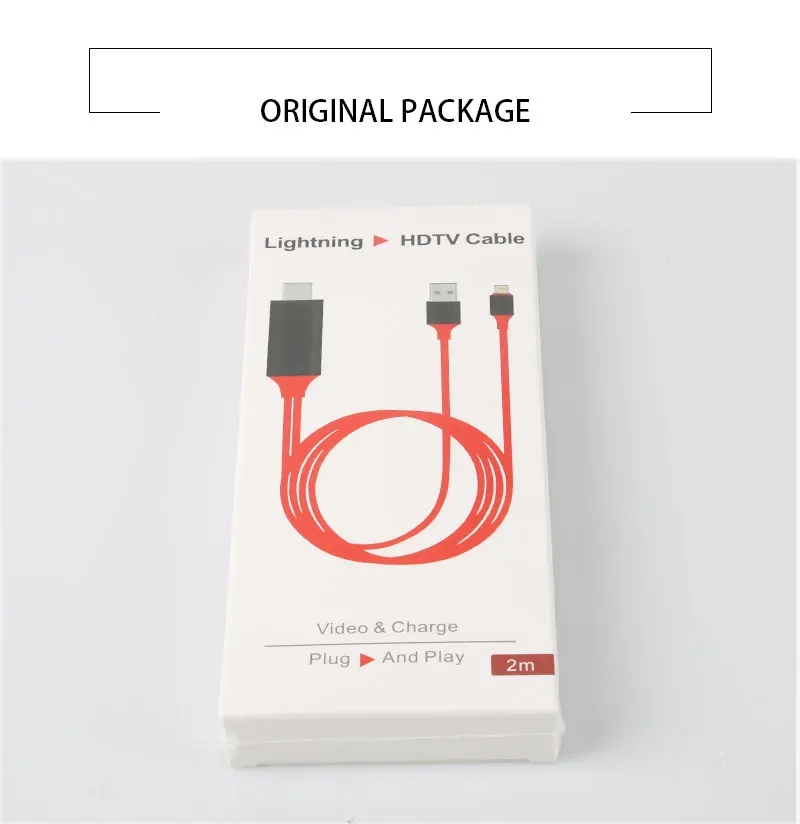 HDMI кабель HD 1080P HDMI конвертер адаптер usb-кабель кабель для iPhone iPad для MHL Android телефон