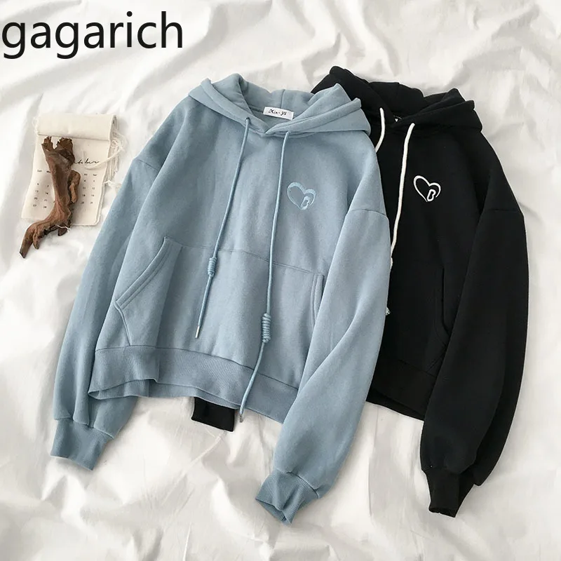 Gagarich Женская Толстая с капюшоном Осень Зима 2019 Новая женская длинным рукавом