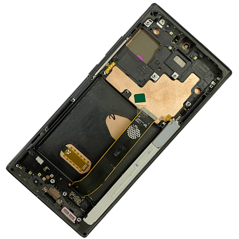 Kup Oryginalny 6.9 ''N986 LCD Do Samsung Galaxy Note 20 Ultra Wyświetlacz LCD Ekran Dotykowy Z Ramą Montaż Sm-n986b N985F Ekran