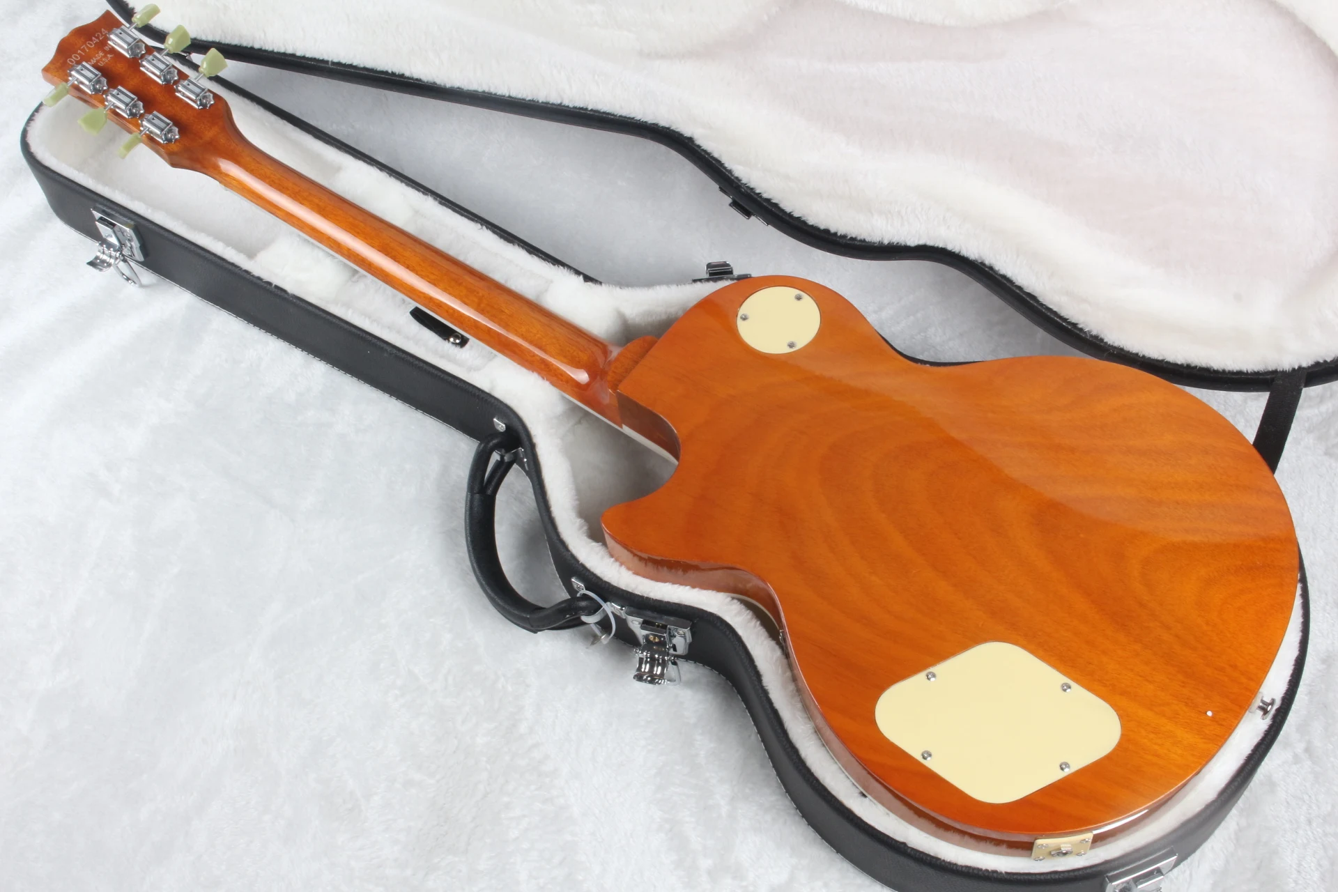

honey burst guitar six-string electric guitar plated hardware, factory customization