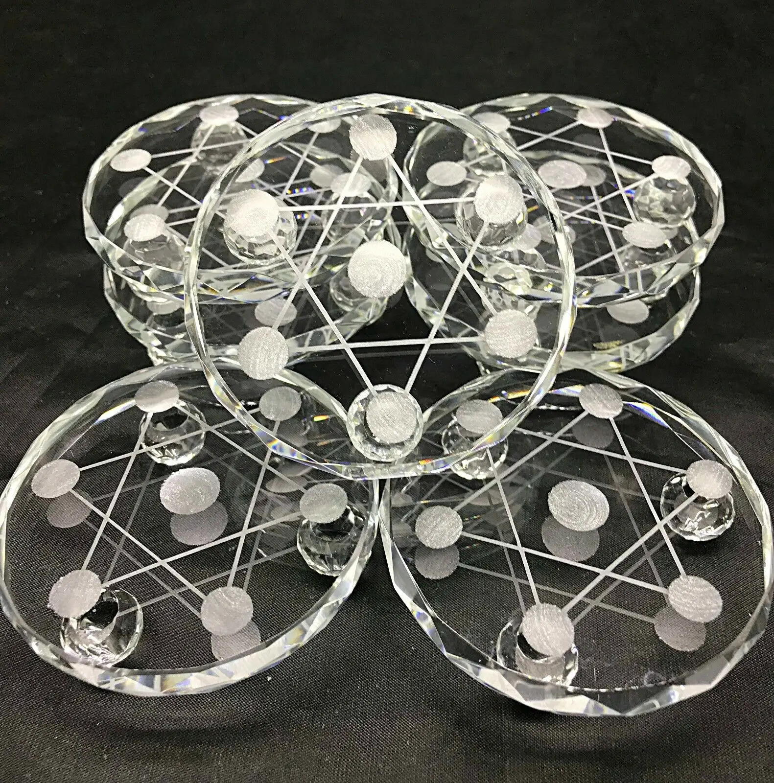 Новинка 7 звездочная пластина Азиатский кварцевый кристалл исцеляющий шар