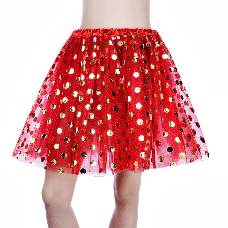 Фатиновая юбка миди для принцессы плиссированная танцевальная пачка Женский