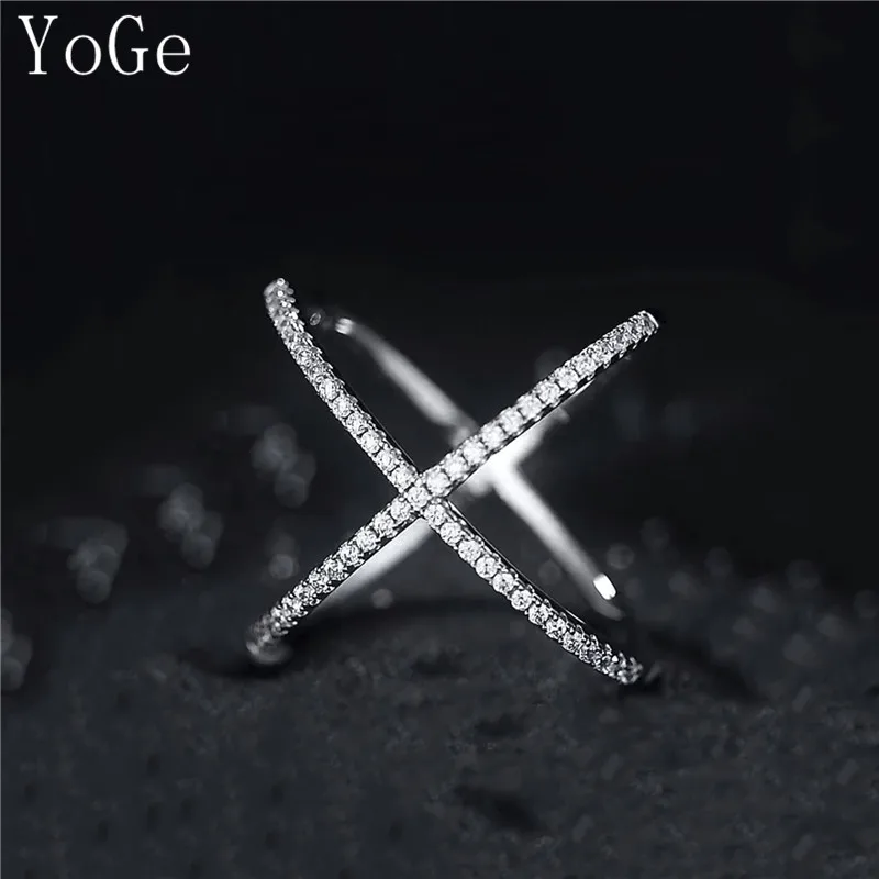 YoGe свадебные и вечерние ювелирные изделия для женщин R0933 роскошное AAA CZ большое