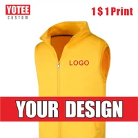 yotee2021mens vest canada vest logo custom group personal embroidery high end fashion all match diy