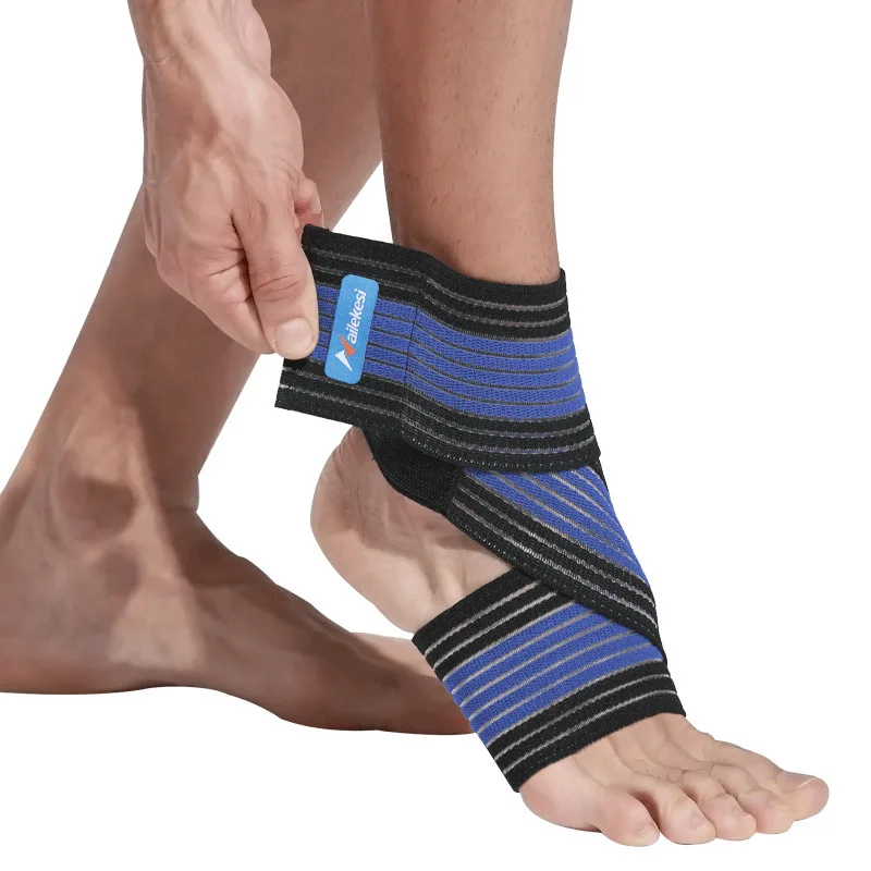 

1PCS 70*7.5cm Elastic Ankle Bandage Wrap Sports Compression Ankle Support Adjustable Bands Sports Safety Brace Guard Men Women