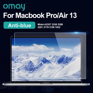 omay macbook screen protector anti blue flexible glass film for air pro 13 m1 a2338 2337 2289 2251 2179 2159 1932 1989 1708 1706 free global shipping