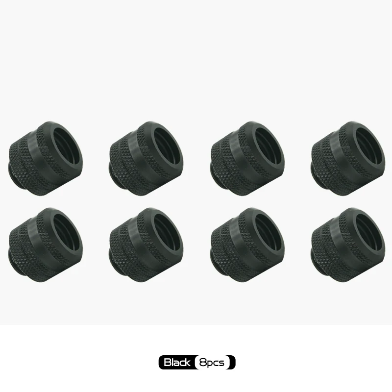 

Anti-dropping G1/4'' Hard Tube Fittings Connectors For OD14mm Acrylic PETG Frosted Metal Pipe,PC Water Cooling Part Adapter