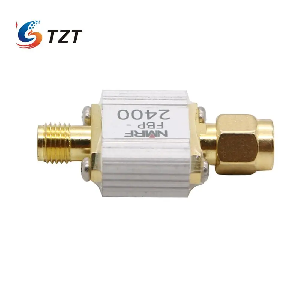 TZT FBP-2400 2 4G 2450MHz RF Bandpass Filter SMA-интерфейс для WiFi Bluetooth защита от помех Zigbee |
