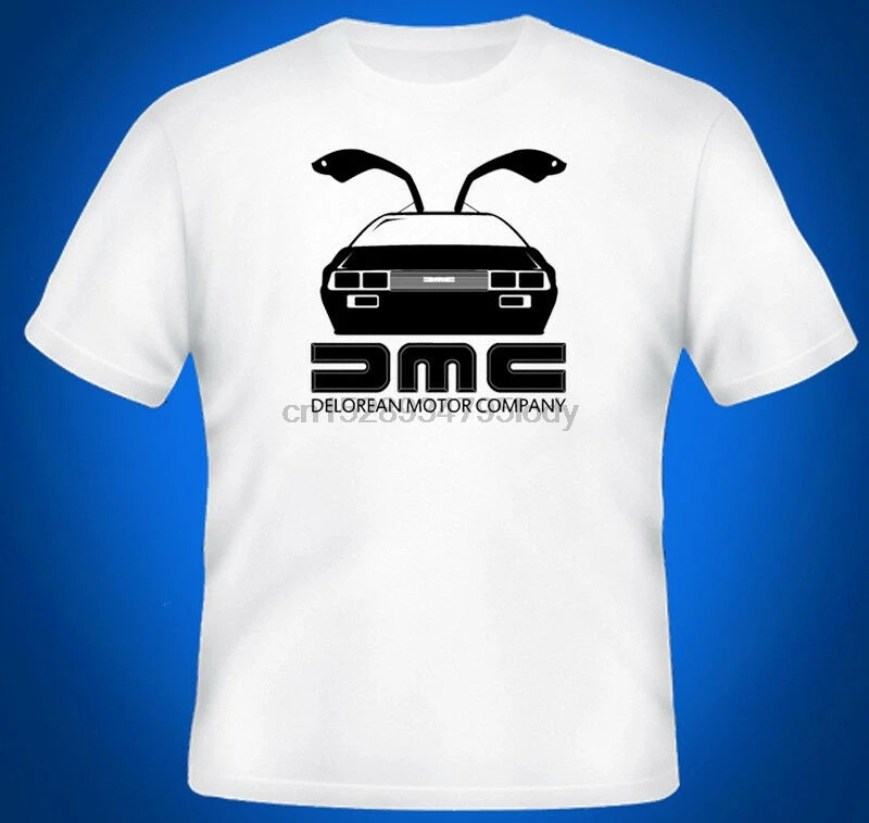 Назад в будущее делореан DMC по киномотивам Мужская футболка Топ | одежда
