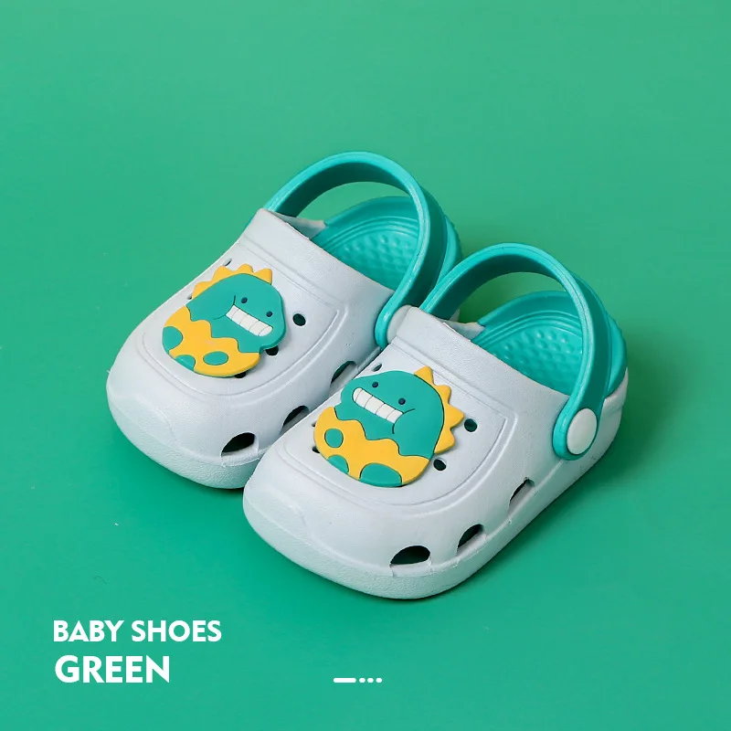 2020 детская обувь с дырками Летние Нескользящие тапочки мягкой подошвой для