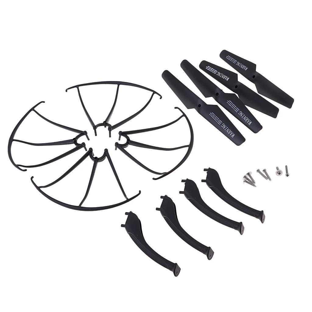 

Propeller + Landing Gear +Prop Guard Kit for SYMA X5SC X5SW Drone Quadcopter