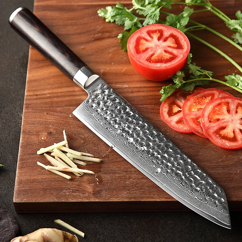 XINZUO 8 5 &quotдюймовый нож Kiritsuke Gyuto 67 слоев дамасской стали японский VG10 кухонный