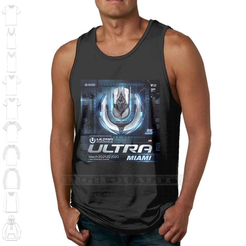 

Ultra Music Miami Festival Tour 2020 Birumuda Custom Design Print For Men Women Gift 100% Cotton Cool Tank Tops