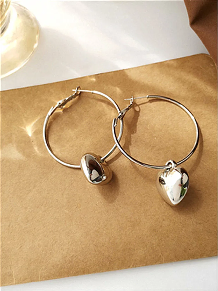 

kshmir women's earrings European and American temperament love earrings pendant wind fashion earrings 2021 new trend