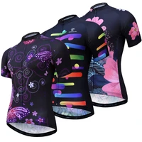 cycling jersey women 2020 bike jersey mountain road mtb top maillot breathable shirts short sleeve racing pro team bicycle wear