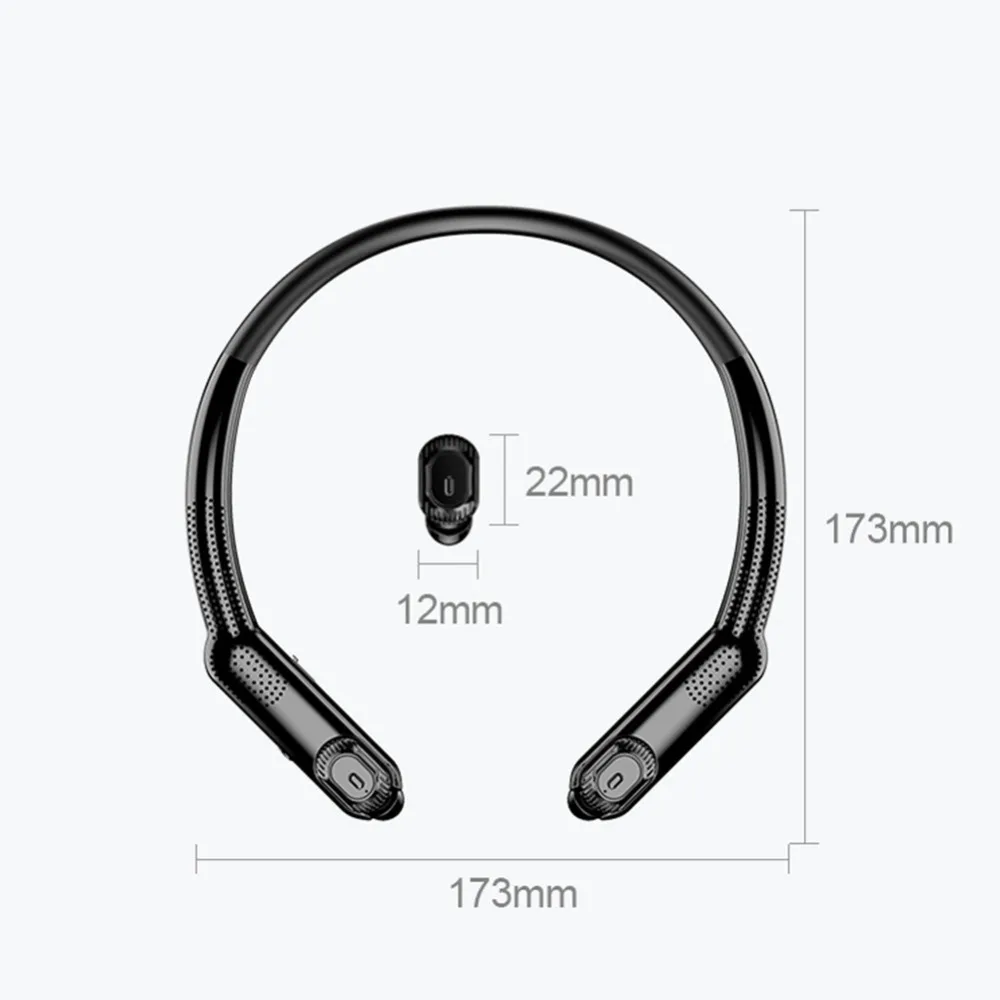 TWS Bluetooth наушники беспроводные с портативной шеей радио XG10 HD стерео беспроводные наушники шумоподавление игра Спортивная гарнитура