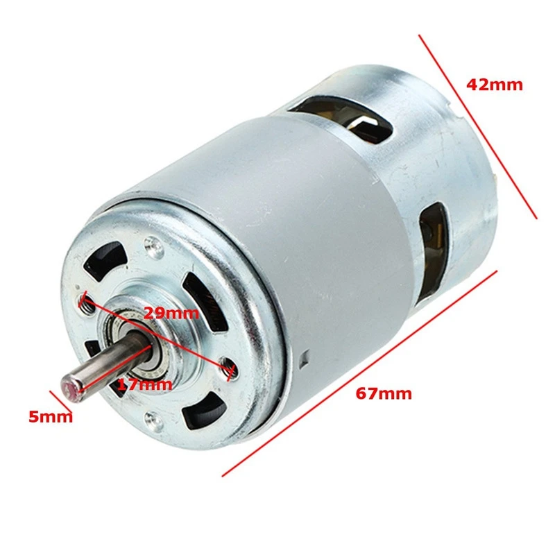 GTBL Dc 12-24V 775 Motor Electric Drill With Chuck For Polishing Drilling Cutting | Lathe