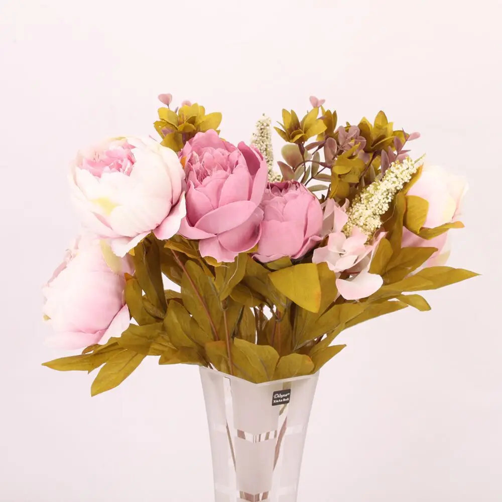 Искусственный цветок пиона букет искусственных цветов для украшения дома декор