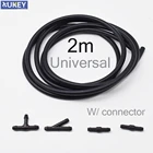 5 шт.компл. 2 м Омыватель лобового стекла автомобилей, автомобильный шланг, щетка стеклоочистителя для лобового стекла, струйный распылитель форсунка щетки стеклоочистителя, водяной шланг, жидкая трубка