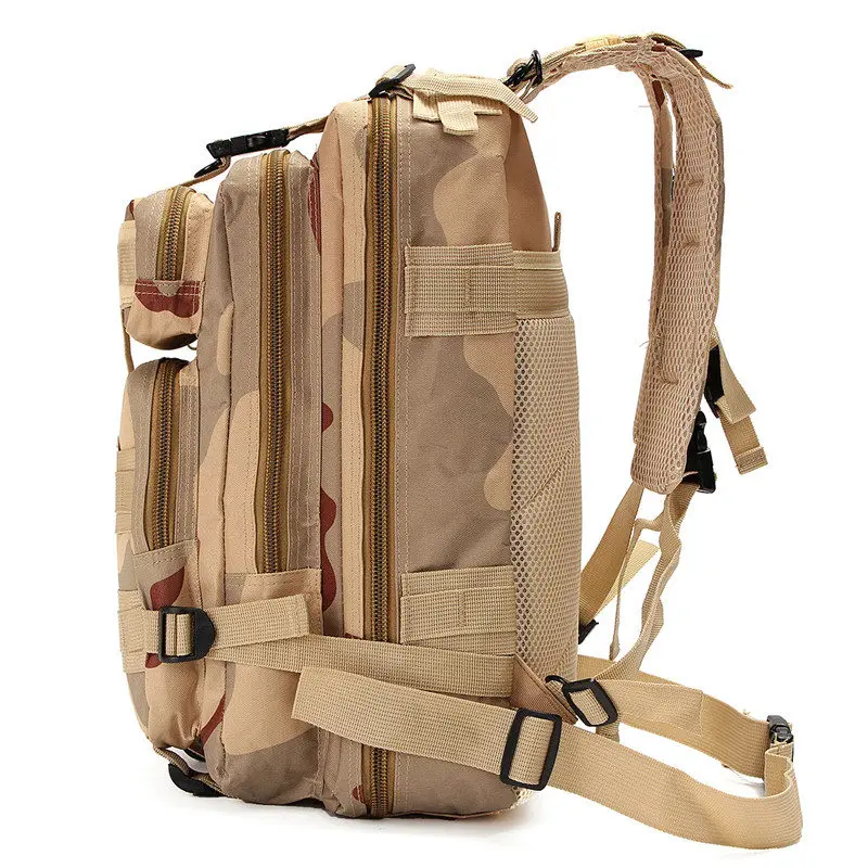 

30L Military Tactical Rucksack Backpack Adjustable Travel Camping Trekking Camouflage Bag Outdoor Sport Bag Army Bag