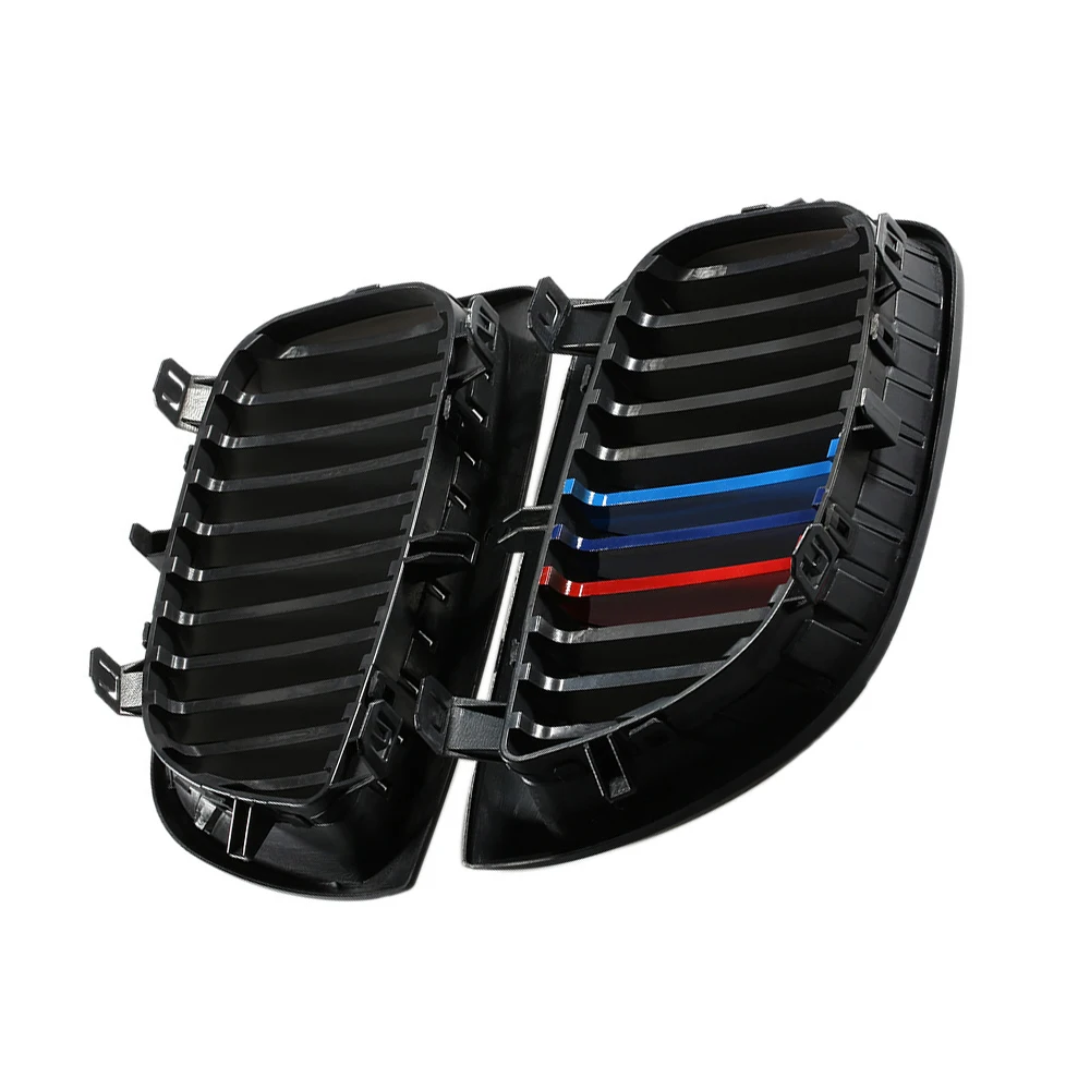 Матовые M Color решетки для почек гриль BMW E87 1 серии 04 07 3D & 5D|Гоночные решетки| |