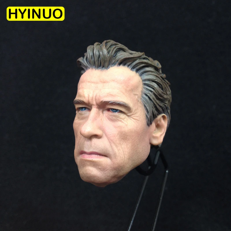 Экшн-фигурка T800 на заказ масштаб 1/6 Арнольд Шварценеггер голова пожилой версии