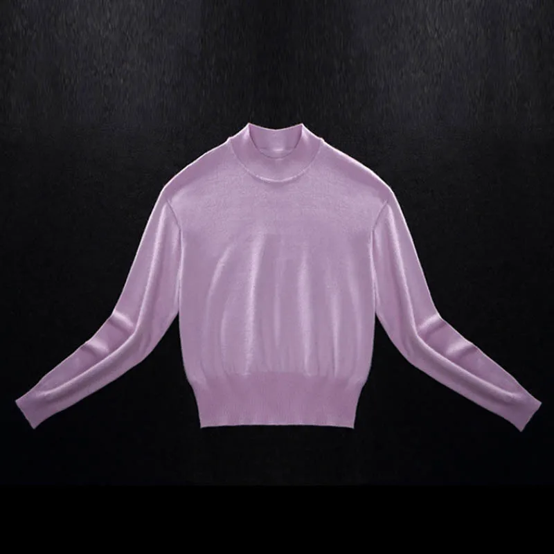 2020 весенние женские костюмы в Звездном стиле розовый свитер с длинными рукавами