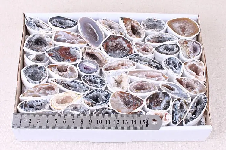 Изысканный Рог изобилия Природный кристалл пещера Агат украшение символ удачи