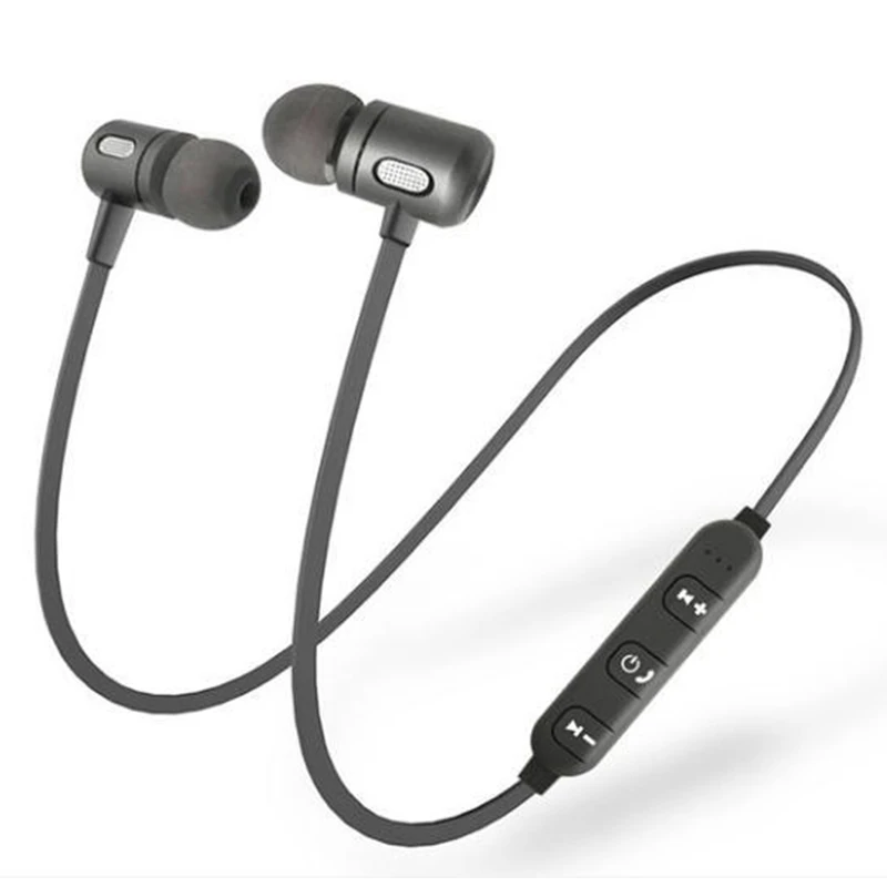 Черный YEINDBOO Bluetooth гарнитура с супер басами в ухо Bluetooth наушники беспроводные наушники с микрофоном для мобильного телефона Спортивная гарнитура - Цвет: Черный