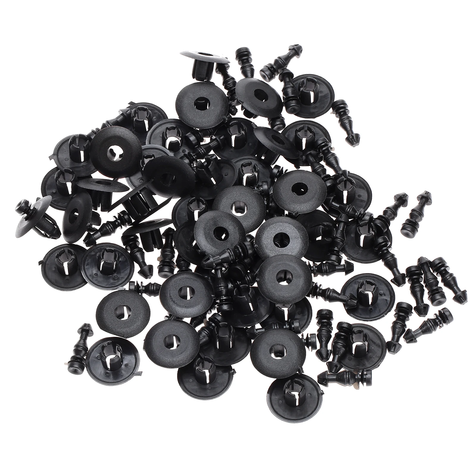 50 шт. крепеж для авто фиксатор с отверстием 9 мм пластиковый заклепками Chrysler