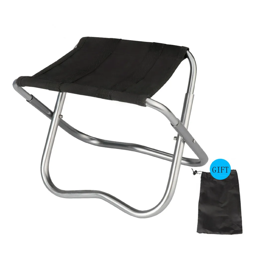 Silver Открытый Портативный Легкий стул Кемпинг Пикник Рыбалка складной стул ткань Оксфорд складной надувной стул прочные аксессуары - Цвет: Silver