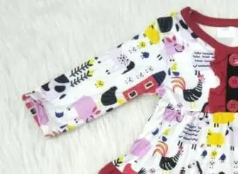 Оптовая/розничная продажа наряды для фермы Топ с длинным рукавом маленьких