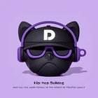 Симпатичный 3D чехол для прослушивания музыки, бульдога для Airpods 1 2, Беспроводная Bluetooth-гарнитура, силиконовый чехол для Apple Air Pods, чехол s, чехол