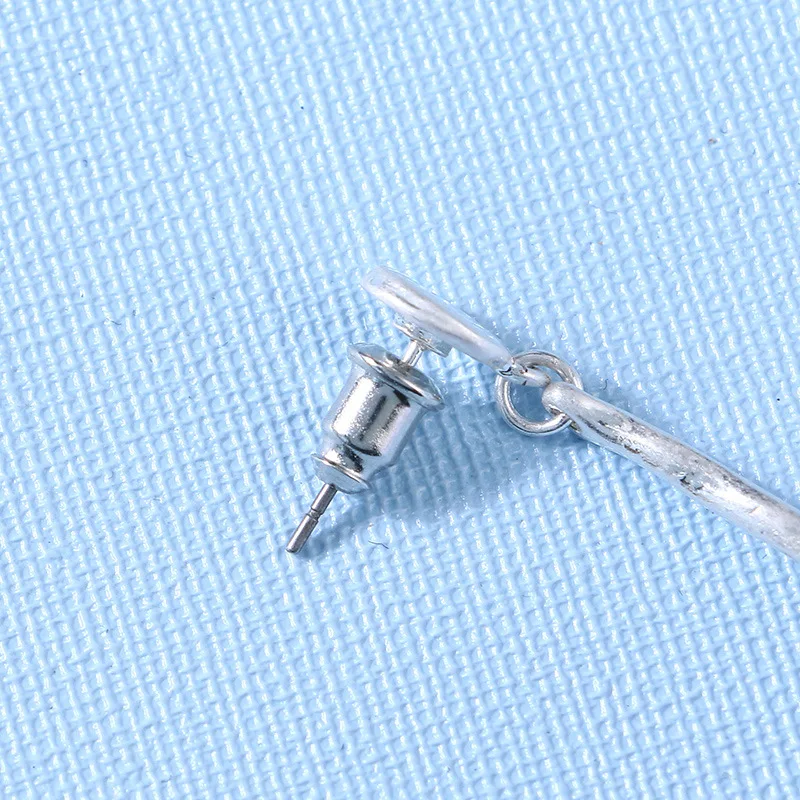 

ELEGANCE11 Winter Korea Earrings for Women Feather Pendant Dangle Earrings Gray Earrings Christmas Jewelry Gift for Girl