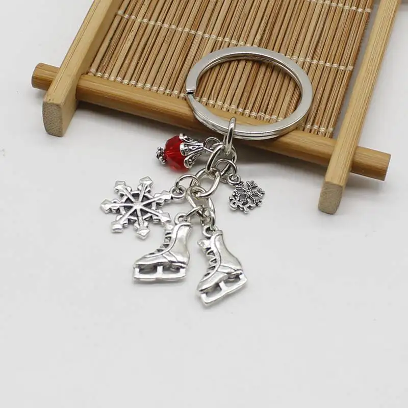 Брелок для ключей с подвеской в виде снежинки|Брелоки| |