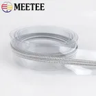 48 м Meetee 5 # ПВХ Нейлон застежки-молнии для шитья DIY молния спортивный дождевик карандаш косметичка молнии аксессуары для одежды