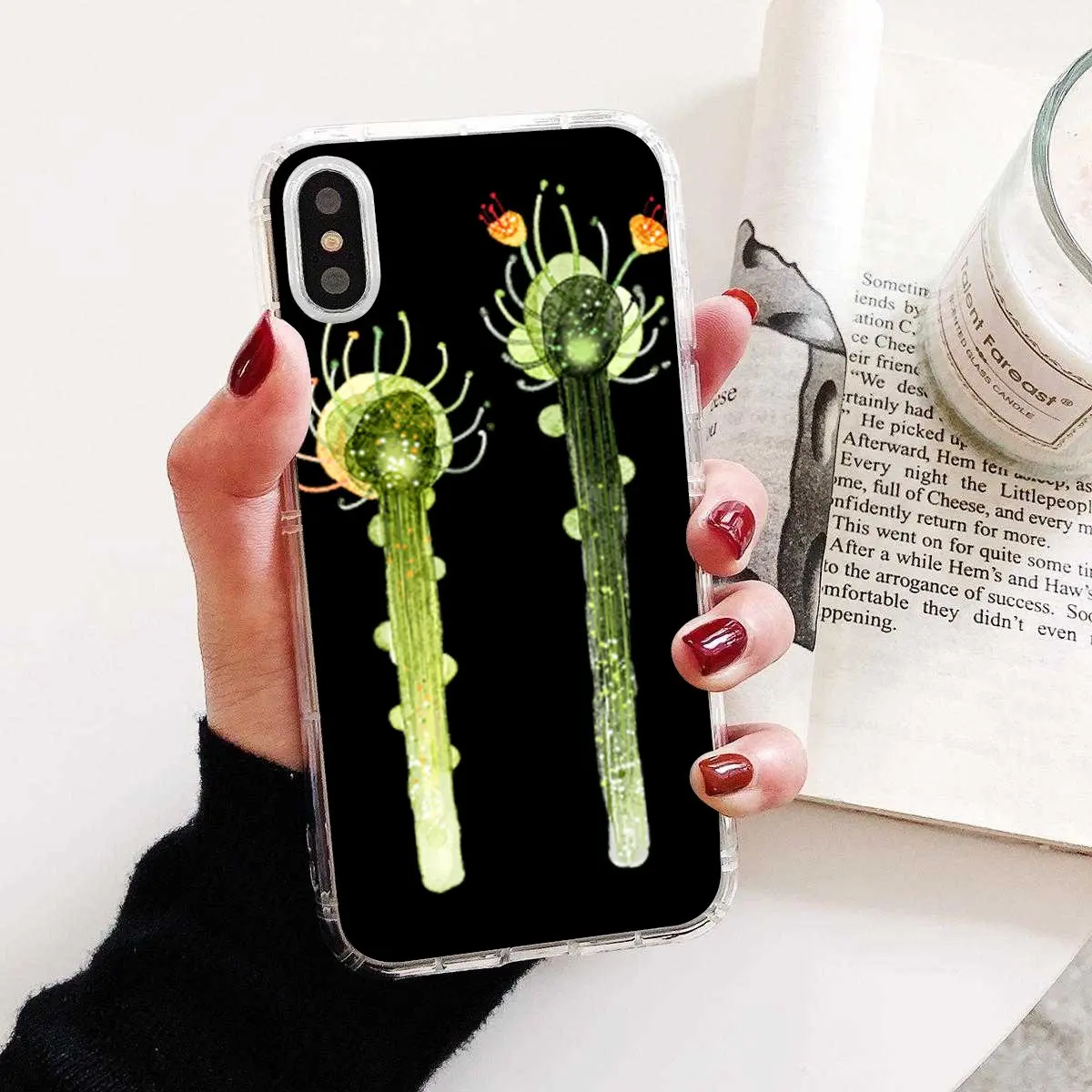 Купить силиконовый чехол для телефона красивый кактус граффити ZTE лезвие A520 A512 A452