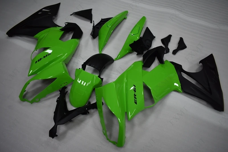 Для Kawasaki ER 6F 2011 пластик Обтекатели EX 650 10 11 мотоцикл обтекатель ER6F 2009 цвета: