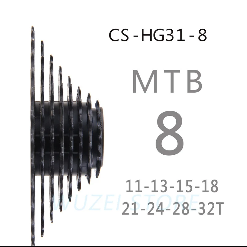 Шоссейный велосипед SUNSHINA 8 скоростей маховик 11-23/25/28/30/32/34/36/40/42T CS-HG31-8 звездочка в
