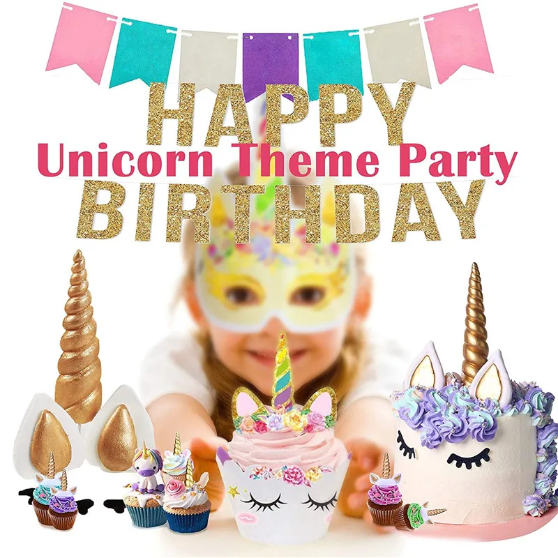 5 шт./компл. силиконовая форма в виде единорога для помадки инструменты украшения