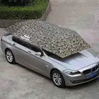 Летний солнцезащитный козырек с защитой от ультрафиолета для автомобилей, Теплоизолирующий брезент, 400*210 см, навес, навес, B7E7