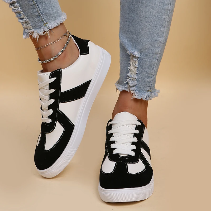 

Women's low-heel sports shoes casual vulcanized shoes fashion breathable casual running shoes women's 2021 size 43 women shoes