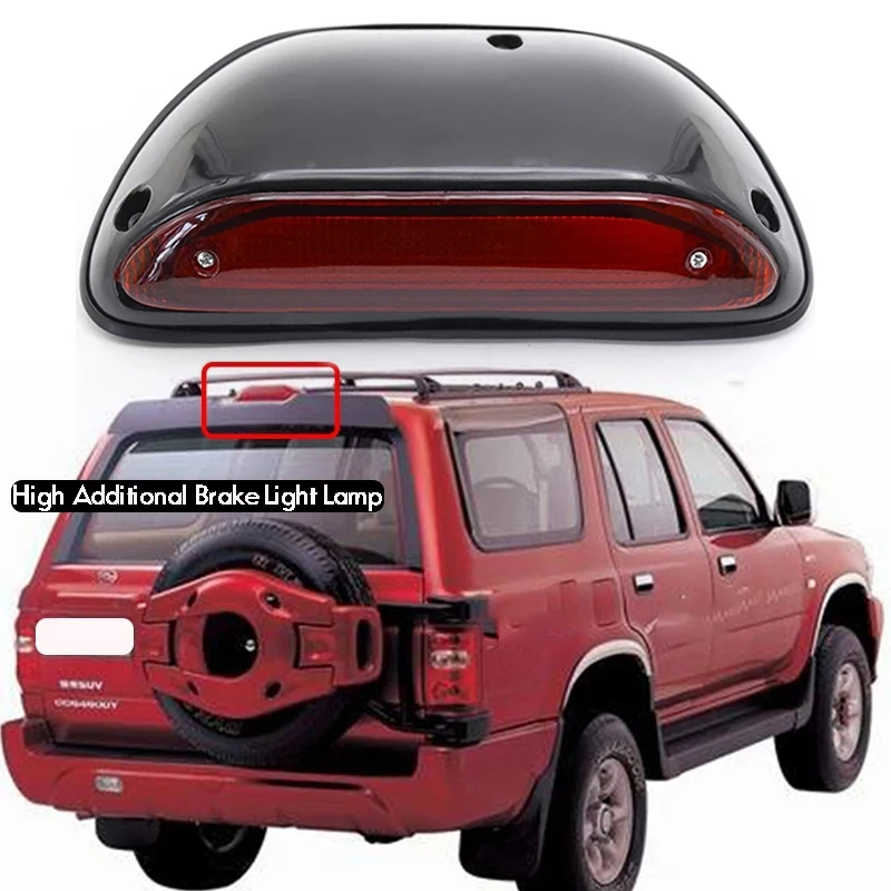 Car Rear High Brake Light Lamp 3Rd Additional For Great Wall Deer Safe Black + Red |