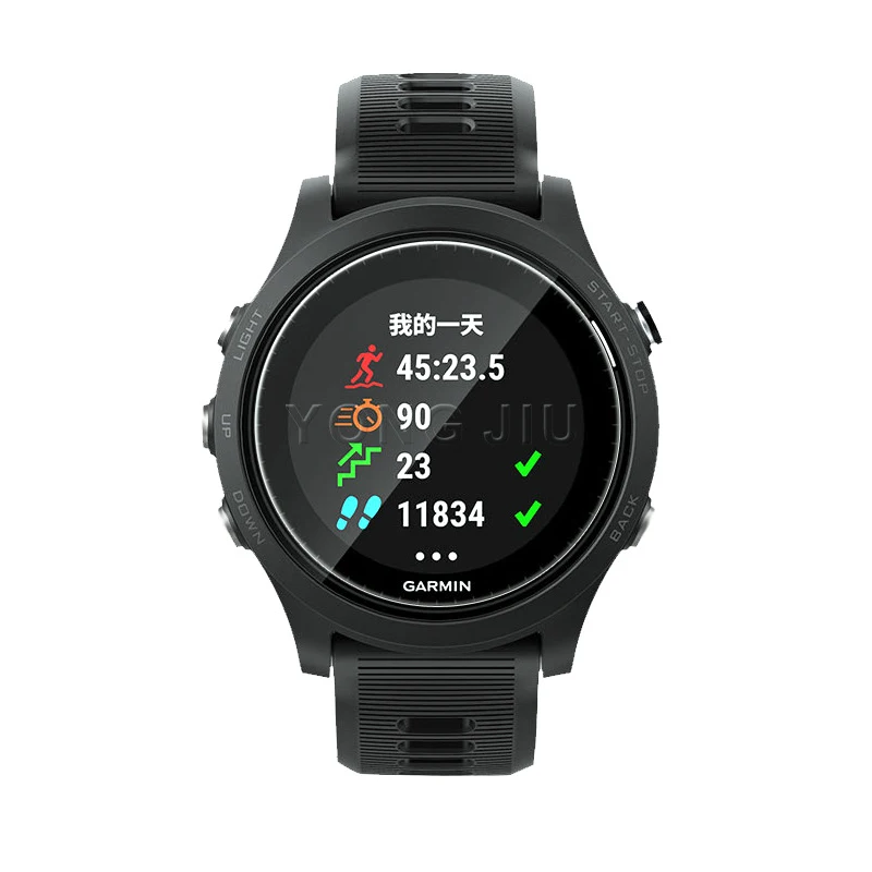 

Full Coverage Screen Protector Smart Watch Film For Garmin Forerunner 645/935/735xt 0.26mm Arc Edge Smartwatch Accessories