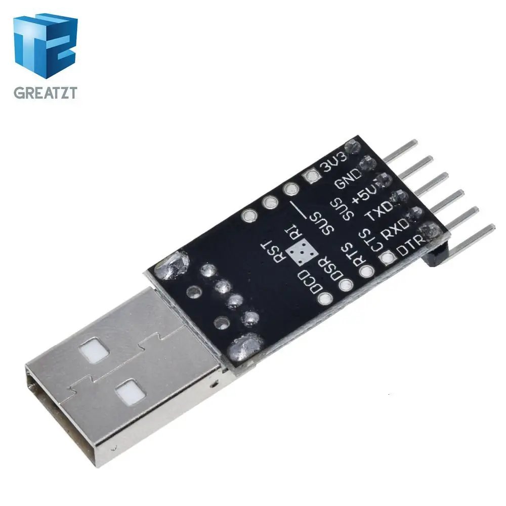 CP2102 USB 2,0 UART ttl 5PIN Соединительный модуль последовательный преобразователь STC Замена FT232 CH340 PL2303 CP2102 MICRO USB для aduino