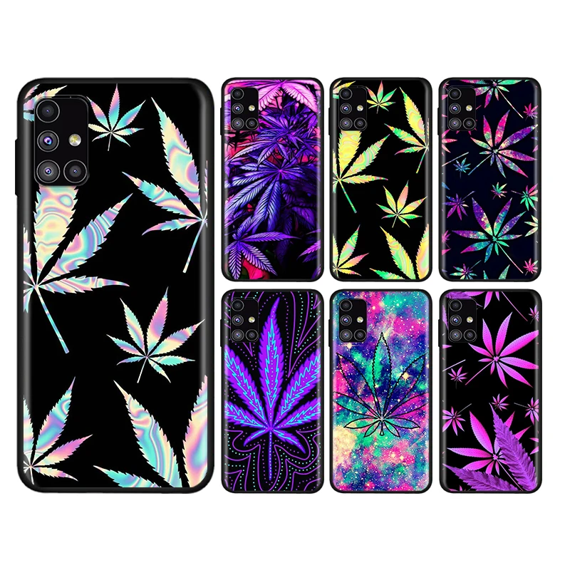 

Pretty leaves For Samsung Note 20 10 9 8 Ultra lite Plus Pro F62 M62 M60 M40 M31S M21 M20 M10S Soft Phone Case