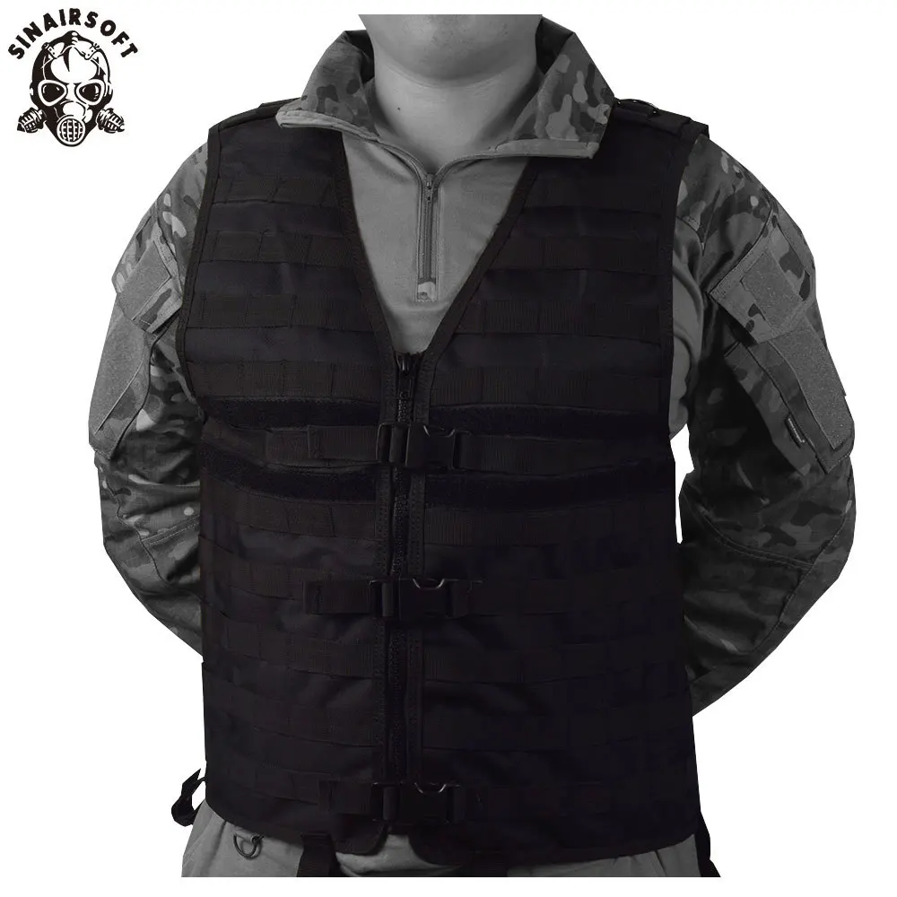 SINAIRSOFT Molle Airsoft тактический жилет Камуфляжный жилет армейский военный CS открытый рыболовный охотничий снаряжение Swat Militaria
