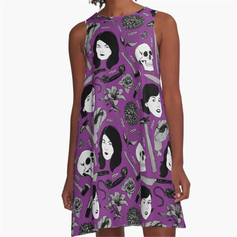 

Fashion Women summer dresses space Love pattern Printed A-Line Boho Dress for women harajuku Sexy ladies mini short beach dress