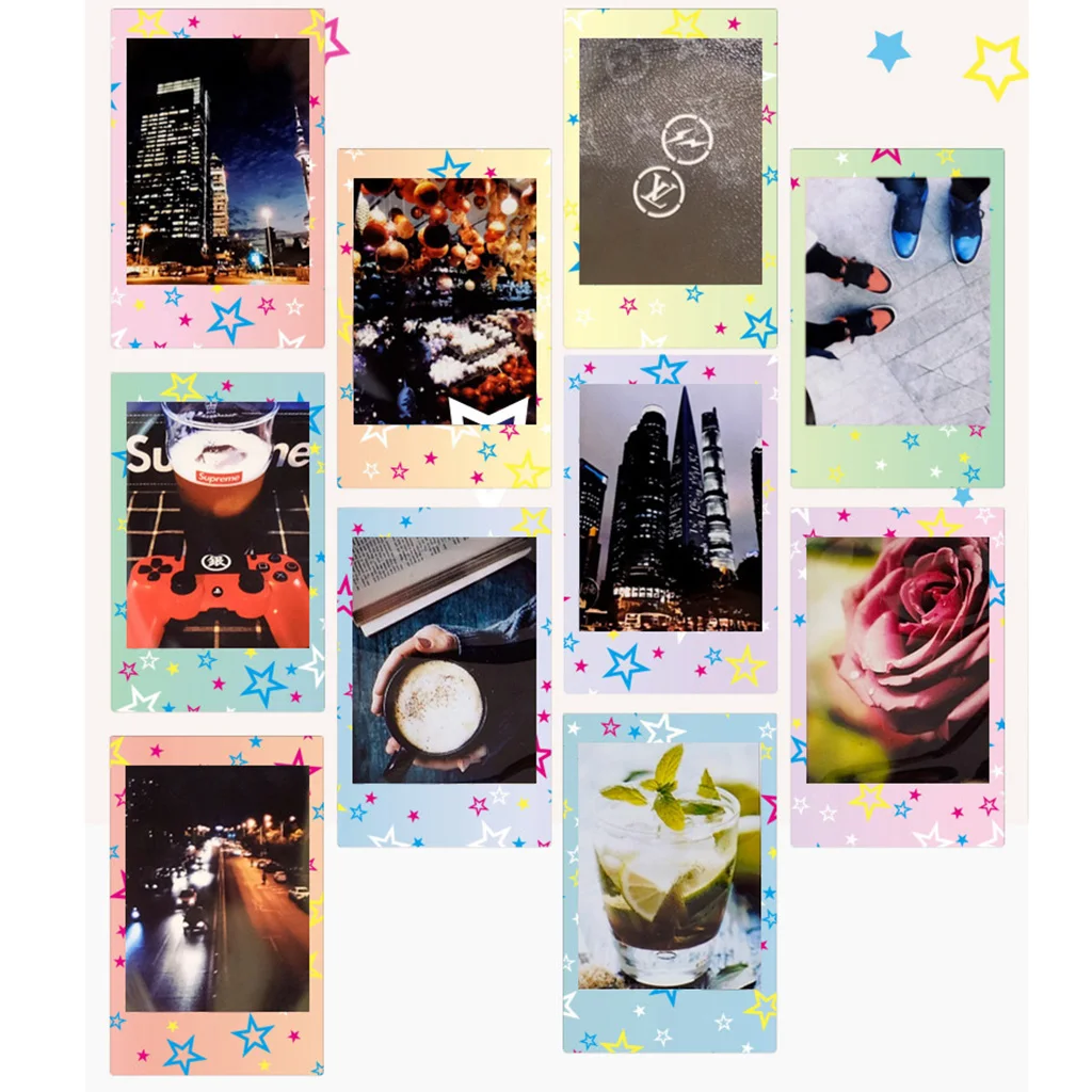 10 100 листов Fujifilm Instax Mini пленка моментальной печати 8 9 7s 70 25 50s 90 камера SP 1 2 для