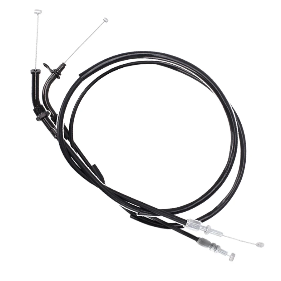 Для Suzuki GSF400 79A 7BA GSXR400 Bandit 400 2 шт. мотоциклетный тормозной Дроссельный кабель из нержавеющей стали для извлечения масла Для Suzuki GSF400 79A 7BA GSXR400 Bandit 400 2 шт. мотоциклетный тормозной Дроссельный кабель из нержавеющей стали для извлечения масла